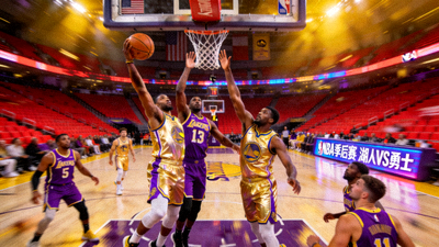 NBA季后赛湖人队对阵勇士队全场录像精彩瞬间